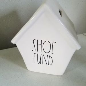 Shoe fund Rae Dunn Piggy Bank